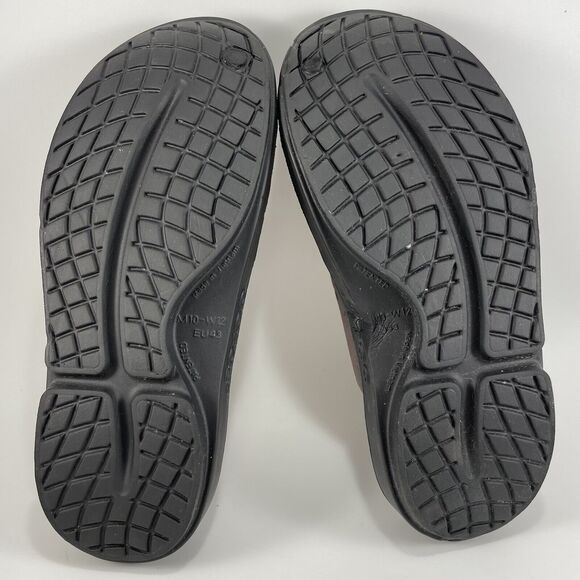 Oofos Ooclog Clog Comfort Recovery Mule Womens Size 12 Pink Sparkly Slip On - Picture 8 of 9